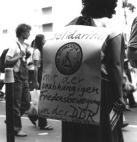 Demonstration gegen NATO-Nachrüstung – Bonner Hofgarten 1982