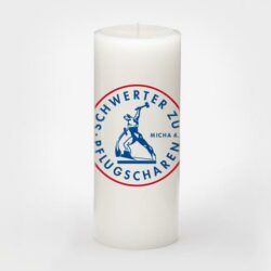 Kerze "FriedensDekade"
